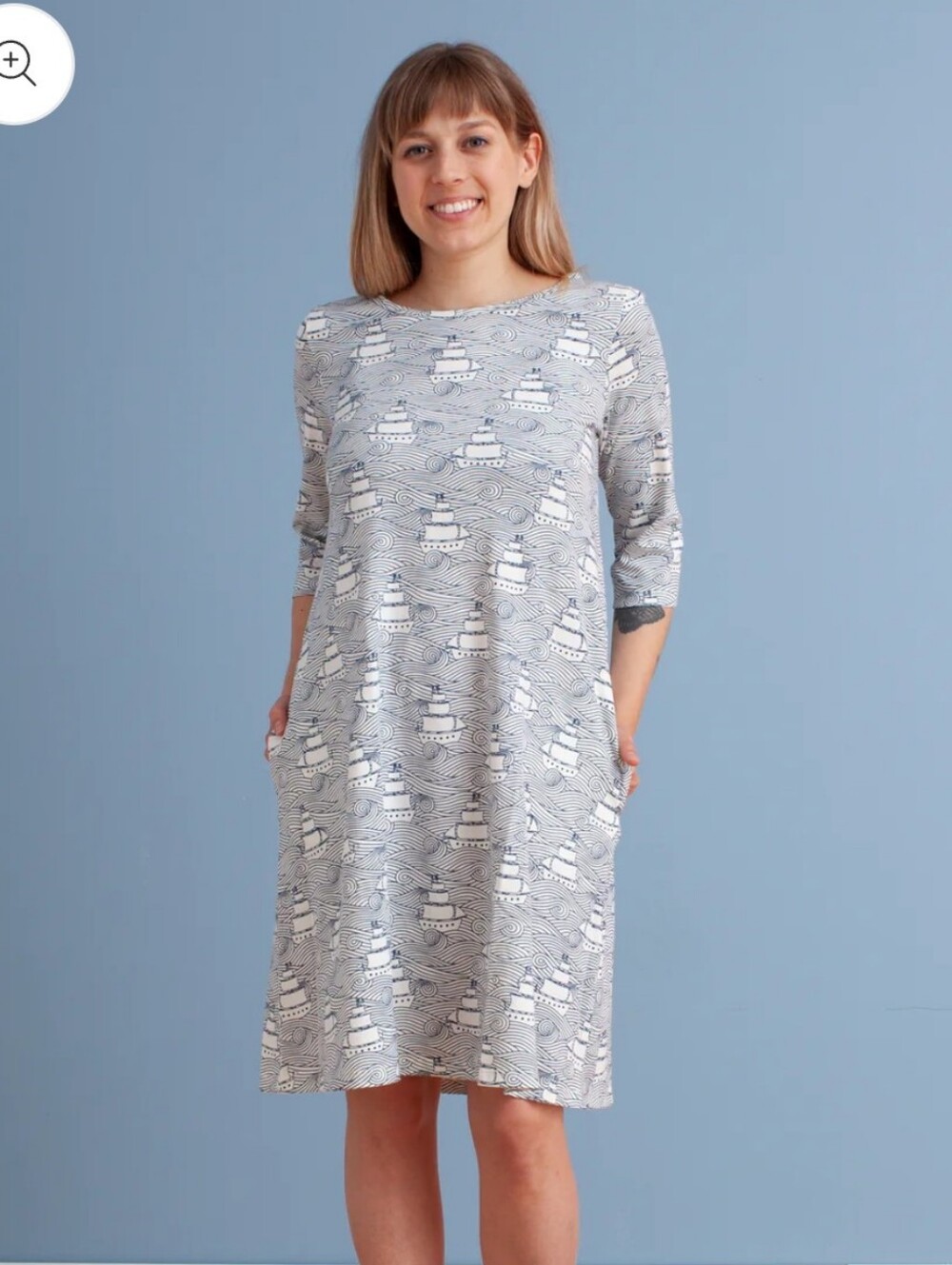 High Seas Helsinki Dress W/ POCKETS